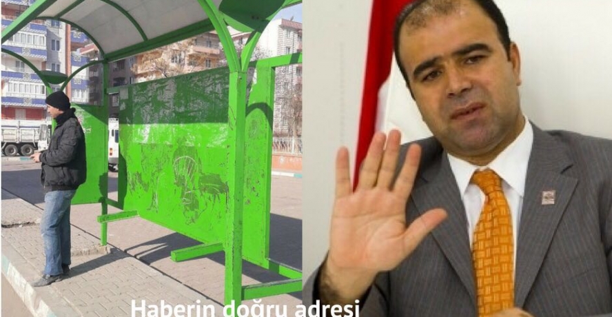 Otobüs duraklarında çağ dışı görüntü